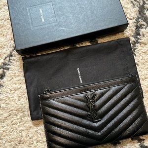 YSL Mono Pouche Wallet